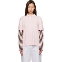 Sandy Liang Pink Dew Polo 261677F108002
