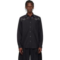Toga Virilis Black Typewriter Shirt 261688M192001
