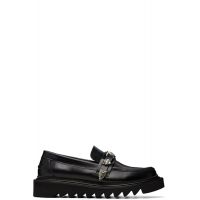 Toga Virilis Black Leather Loafers 261688M231022