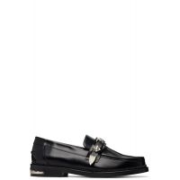 Toga Virilis SSENSE Exclusive Black Metal Loafers 261688M231026