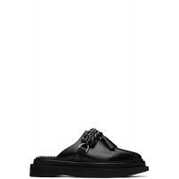 Toga Virilis Black Hard Leather Slip-on Loafers 261688M231045