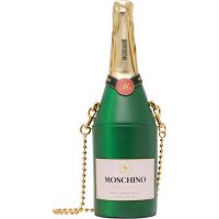 Moschino Green & Gold Champagne Bottle Bag 261720F048002