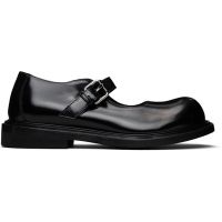 Moschino Black Mary Jane Oliver Loafers 261720M231004