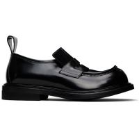 Moschino Black Oliver Loafers 261720M231005