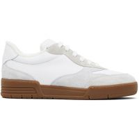 Moschino White & Gray Streetball Sneakers 261720M237004
