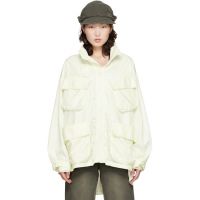 OPEN YY Yellow Cargo Pocket Wind Jacket 261731F063001