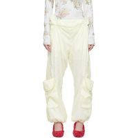 OPEN YY Yellow Rolled Waist Cargo Wind Pants 261731F087006