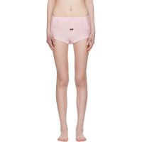 OPEN YY Beige Crinkled Tab Boxer Briefs 261731F088004