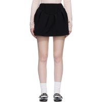 OPEN YY Black Wire Miniskirt 261731F090002