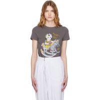 OPEN YY Gray Rocking Baby T-shirt 261731F110014