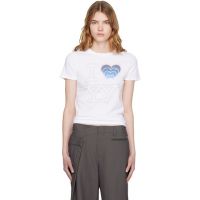 OPEN YY SSENSE Exclusive Brown I LOVE Baby T-shirt 261731F110016