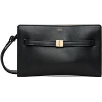 TOTEME Black Belted Leather Crossbody Bag 261771F048006
