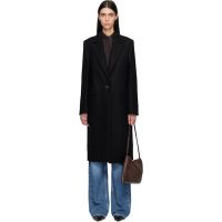 TOTEME Black Classic Winter Coat 261771F059004