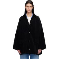 TOTEME Black Cord Overshirt Chore Jacket 261771F063002