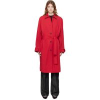 TOTEME Red Light Spring Trench Coat 261771F067002