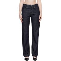 TOTEME Navy Low Straight Jeans 261771F069002