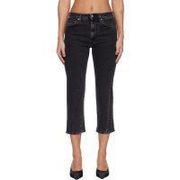 TOTEME Gray Twisted Seam Denim Jeans 261771F069020