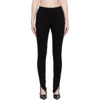 TOTEME Black Zip Leggings 261771F085000