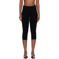TOTEME Black Capri Knit Leggings 261771F087012