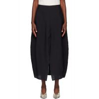 TOTEME Black Parachute Maxi Skirt 261771F093000