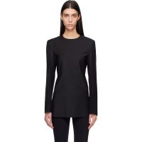TOTEME Black Tailored Dinner Blouse 261771F107002