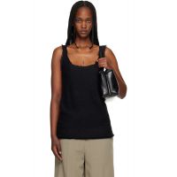 TOTEME Black Mohair Knit Tank Top 261771F111003