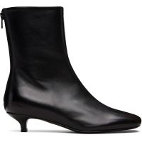 TOTEME Black Day Nappa Ankle Boots 261771F113005