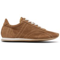 TOTEME Tan Flex Suede Sneakers 261771F128004