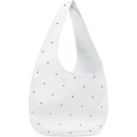 Maryam Nassir Zadeh White Lara Multi Stud Tote 261779F049005