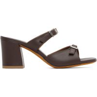 Maryam Nassir Zadeh Brown Una Heeled Sandals 261779F125005