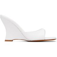 Maryam Nassir Zadeh White Lido Wedge Heeled Sandals 261779F125022