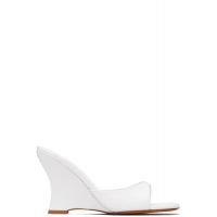 Maryam Nassir Zadeh White Lido Wedge Heeled Sandals 261779F125022