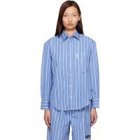 HommeGirls Blue Oxford Shirt 261783F109004