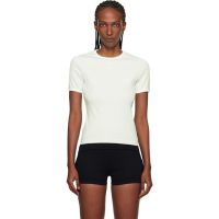 Courreges Blue Signature Contrast T-shirt 261783F110011