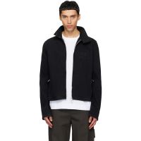 Courreges Black City Shadow Denim Jacket 261783M177001