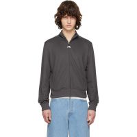 Courreges Gray Signature Track Jacket 261783M202001