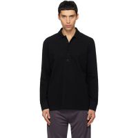 Courreges Black Oversized Polo 261783M212000