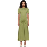 Victoria Beckham Green Blaire Midi Dress 261784F054006