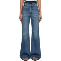 Victoria Beckham Blue Alina Jeans 261784F069003