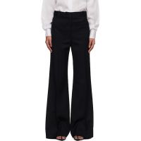 Victoria Beckham Black Alina Tailored Trousers 261784F087000