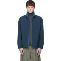 The North Face Navy TNF Red Box Fleece Reversible Jacket 261802M180008