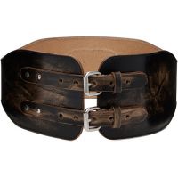 OUR LEGACY Black & Tan Sunny Girdle Belt 261803F001002