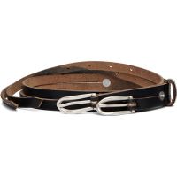 OUR LEGACY Black Twin Tongue Belt 261803F001008