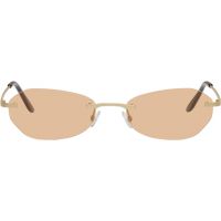 OUR LEGACY Gold Adorable Sunglasses 261803F005004
