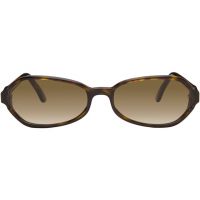 OUR LEGACY Brown Drain Sunglasses 261803F005005