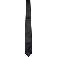 OUR LEGACY Black Faux-Leather Tie 261803F029002