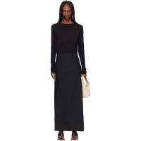 OUR LEGACY Black Twisted Maxi Dress 261803F055000