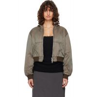 OUR LEGACY Khaki Coastal Bomber Jacket 261803F058002