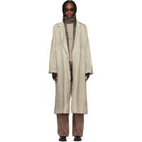 OUR LEGACY Gray Capital Trench Coat 261803F067002
