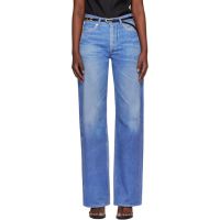 OUR LEGACY Blue Wata Cut Jeans 261803F069008